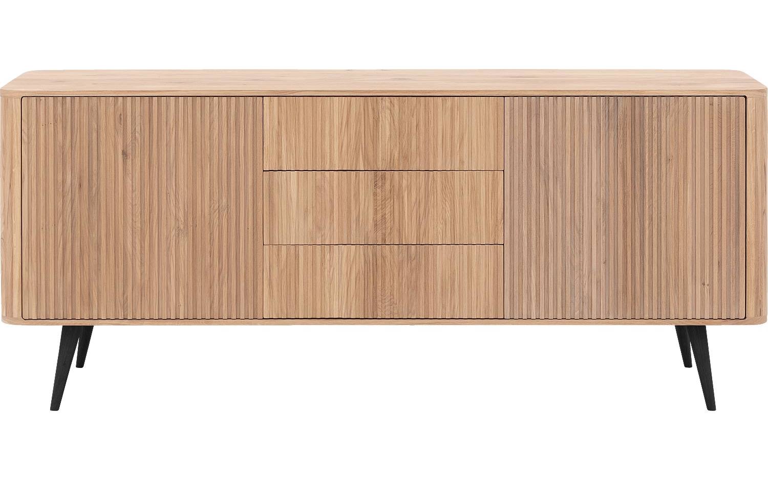 Goossens Dressoir Seppe, 2 deuren 3 laden - 8718823132953