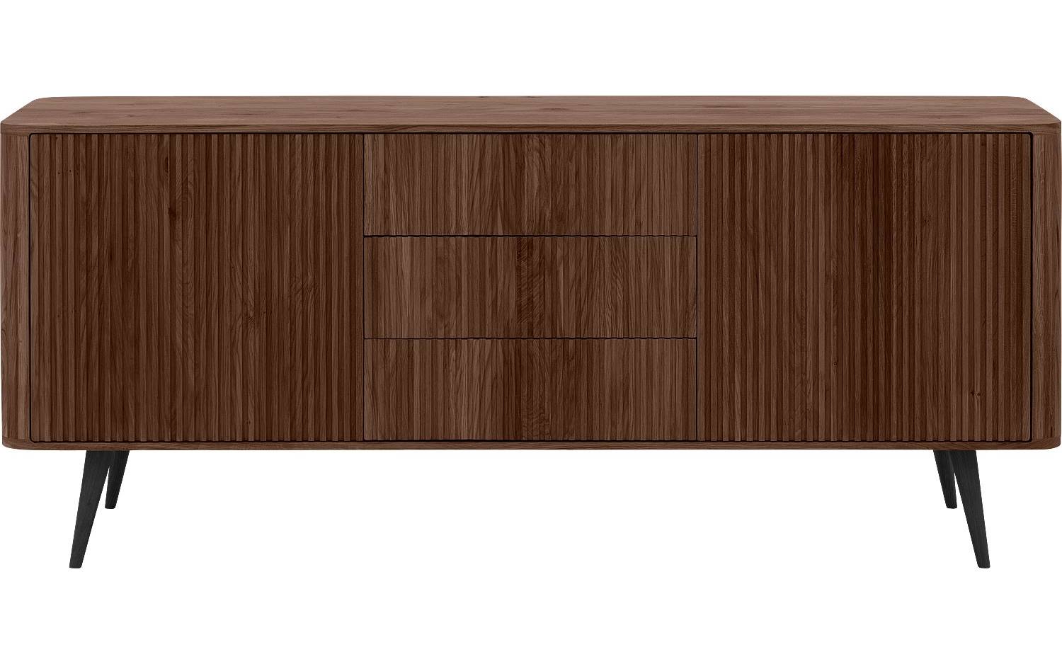 Goossens Dressoir Seppe, 2 deuren 3 laden - 8718823133059