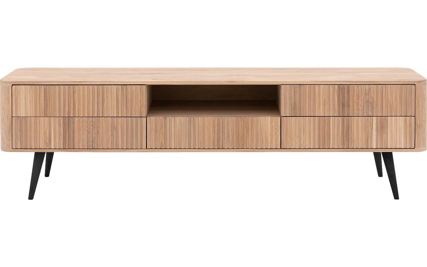 Goossens Tv Meubel Seppe, 5 laden 1 open vak 180 cm breed - 8718823132991