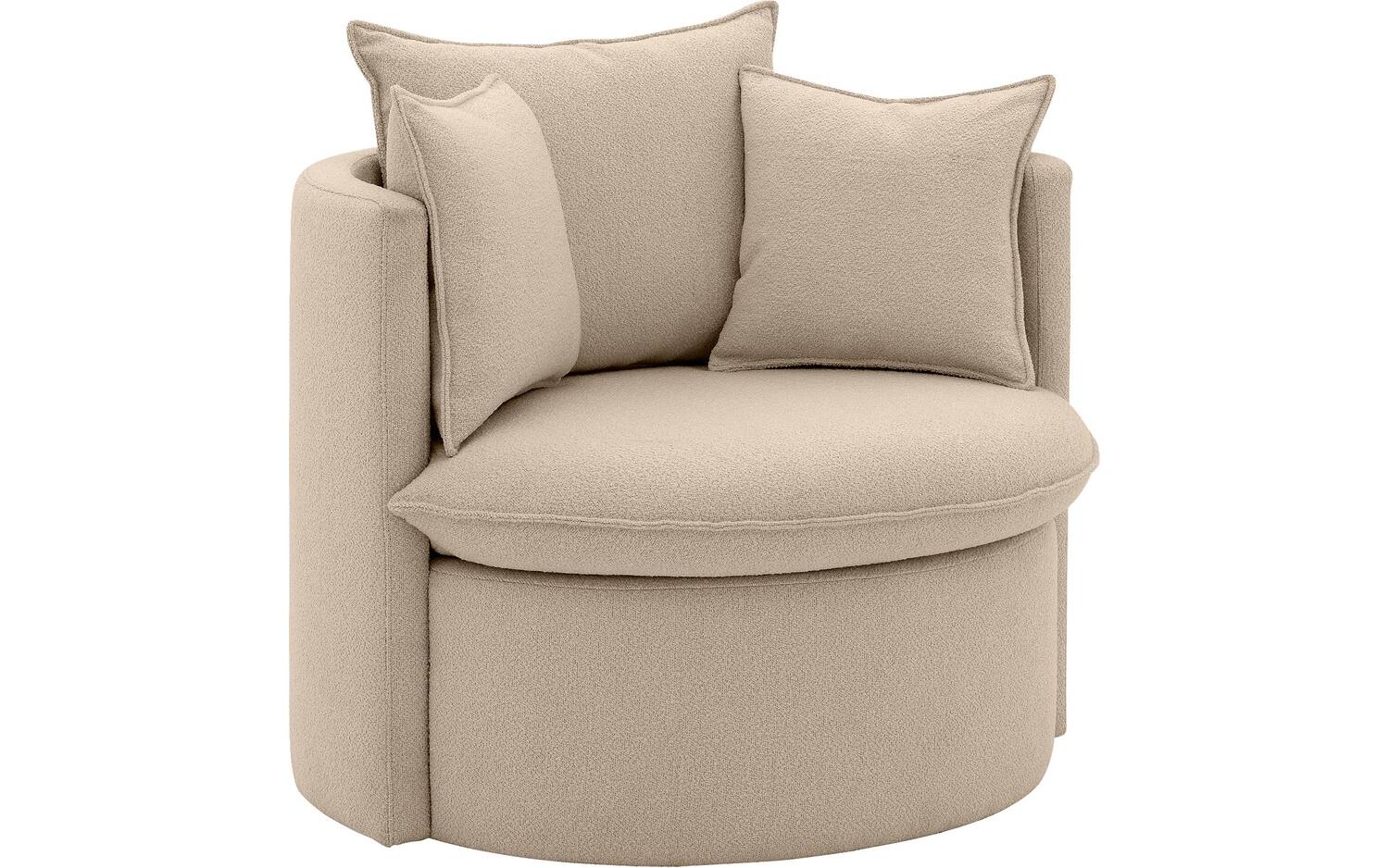 Goossens Fauteuil Bonne, Fauteuil met los zitkussen