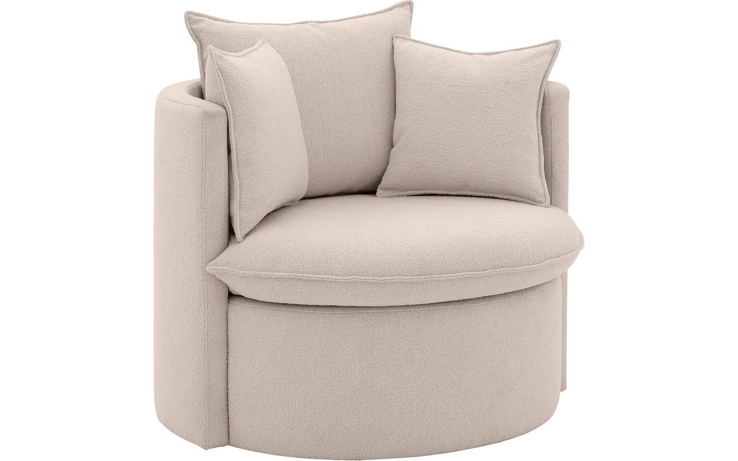 Goossens Fauteuil Bonne, Fauteuil met los zitkussen