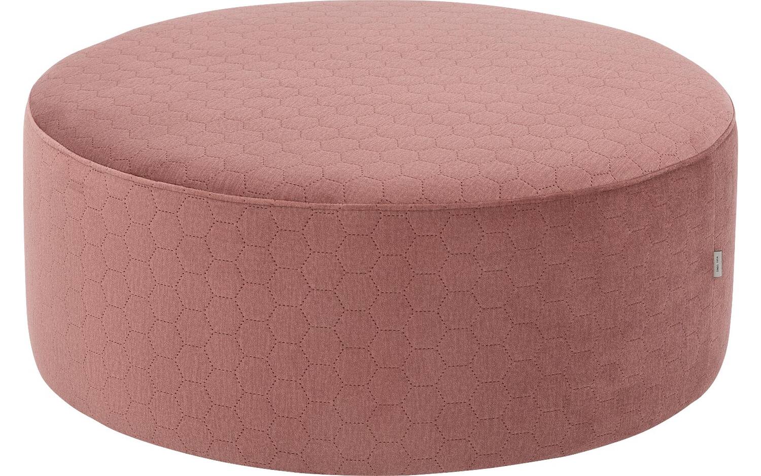 Goossens Poef Arendal, Poef ø 70 cm - 30 cm hoog - 8718823154207