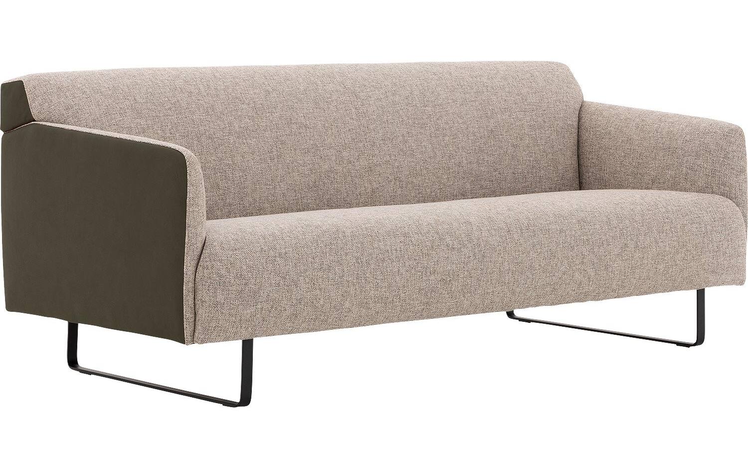 Goossens Excellent Bank Montreal groen, leer, 2,5-zits, modern design - 8718823139839