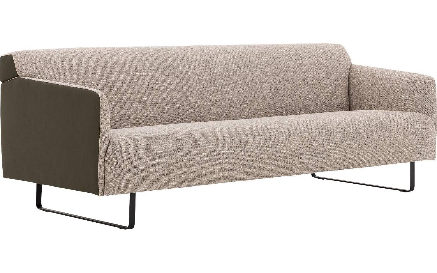 Goossens Excellent Bank Montreal groen, leer, 4-zits, modern design - 8718823139921