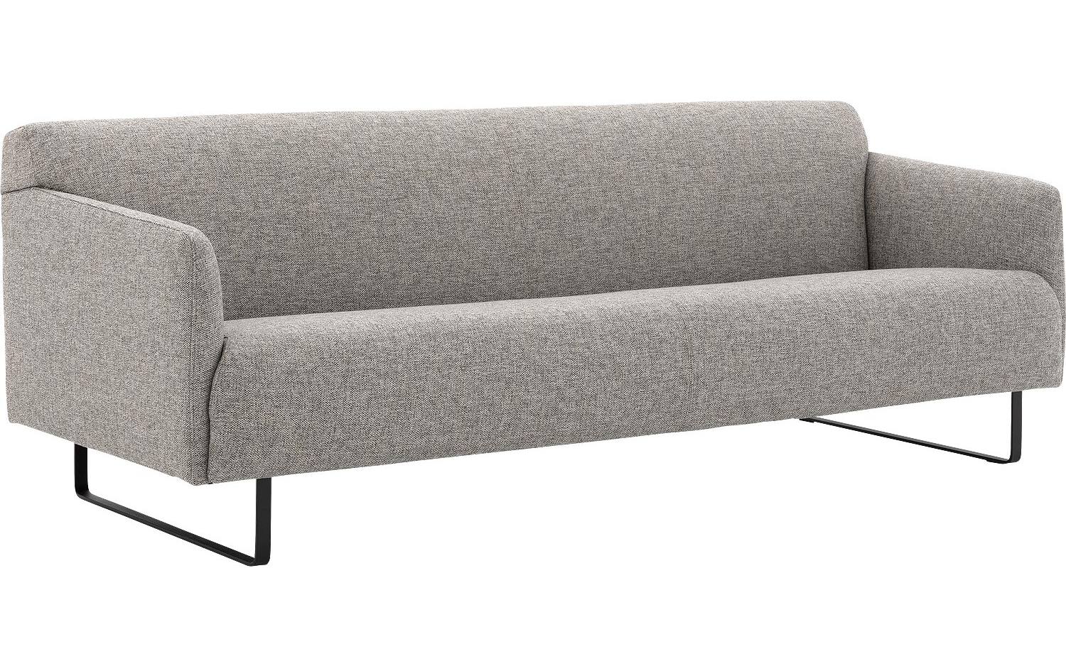 Goossens Excellent Bank Montreal grijs, stof, 4-zits, modern design - 8718823140156