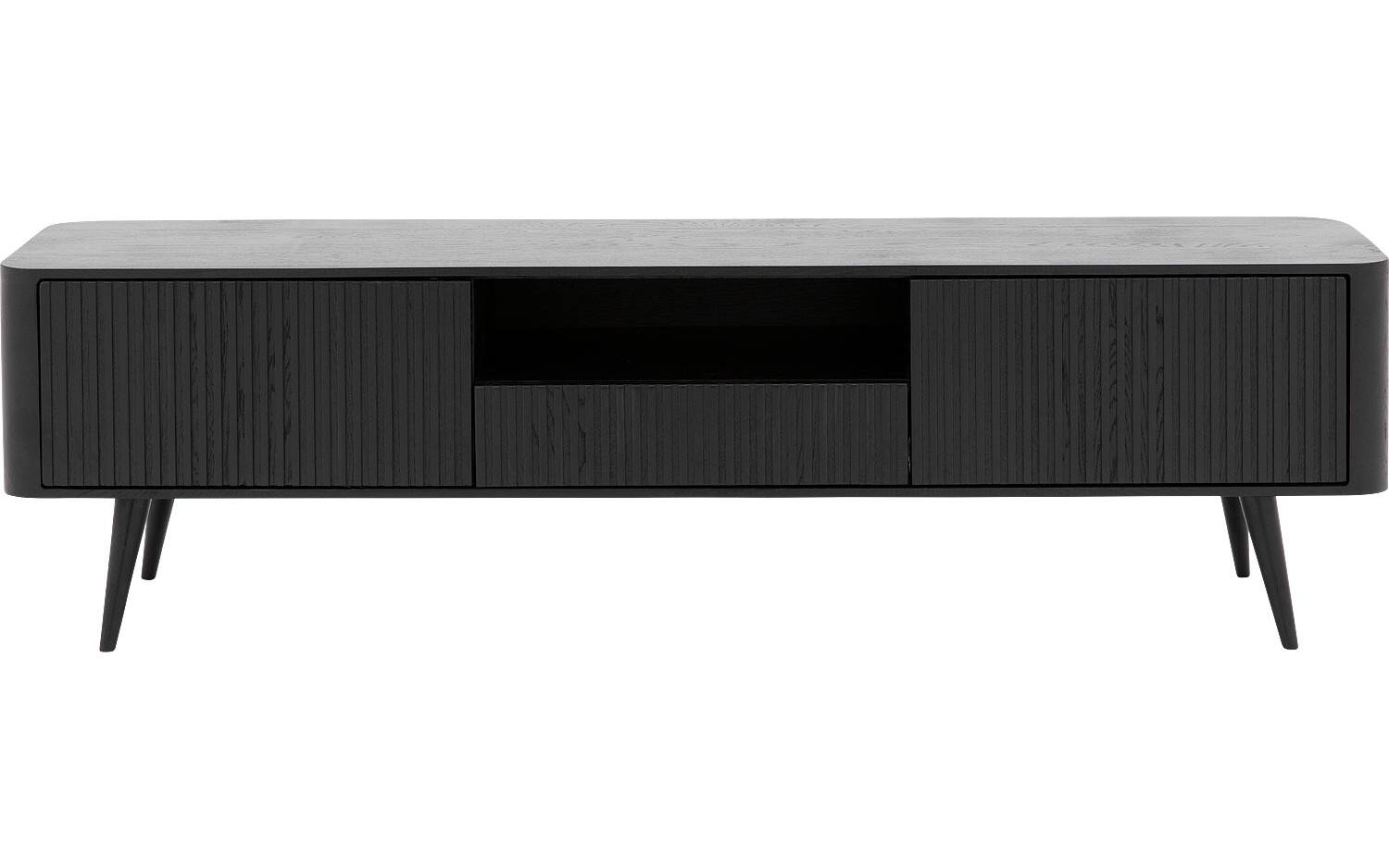 Goossens Tv Meubel Seppe, 2 deuren 1 lade 1 open vak 180 cm breed - 8718823216509