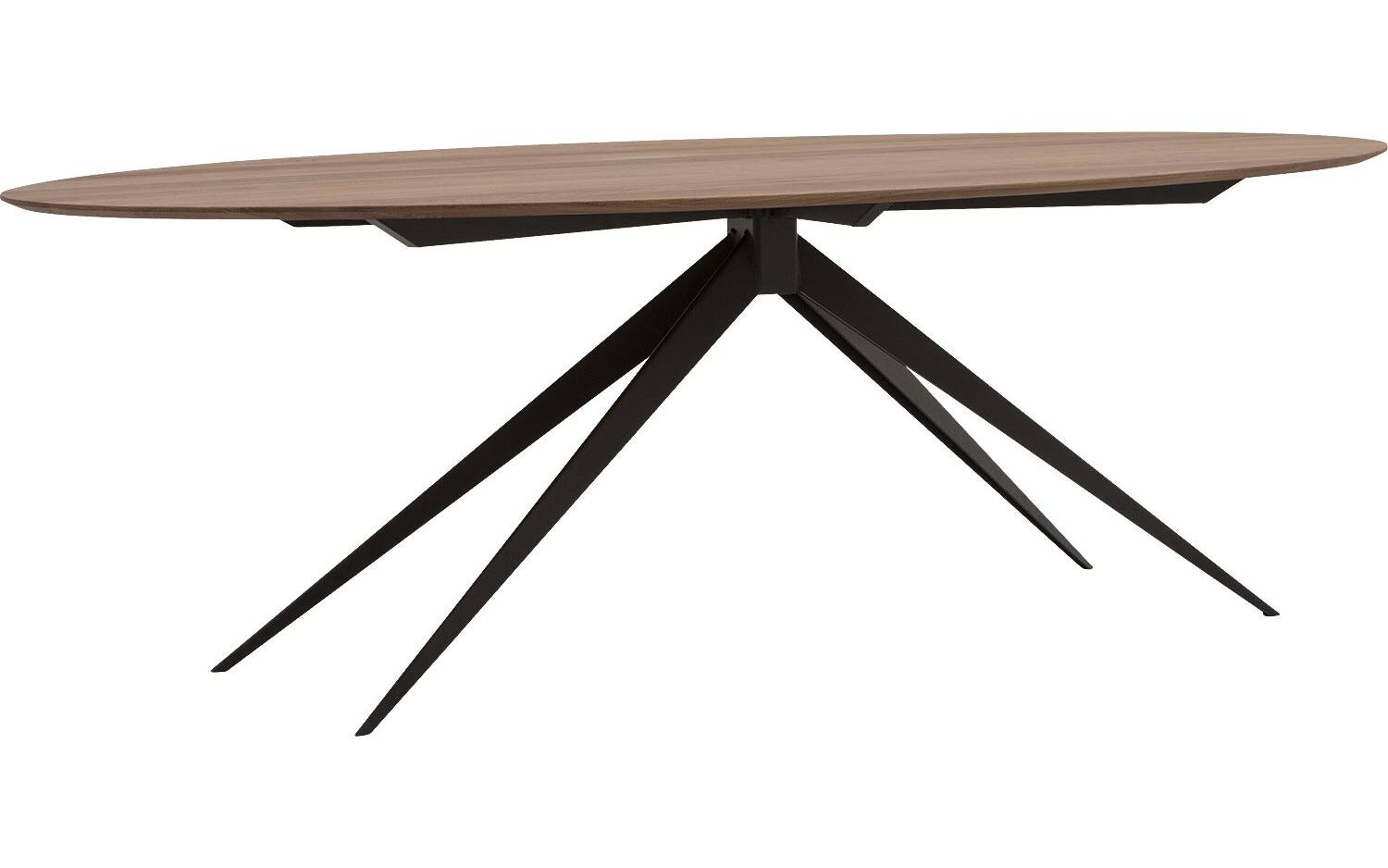 Goossens Excellent Eettafel Ferris, Ovaal 240 x 130 cm - 8718823144734