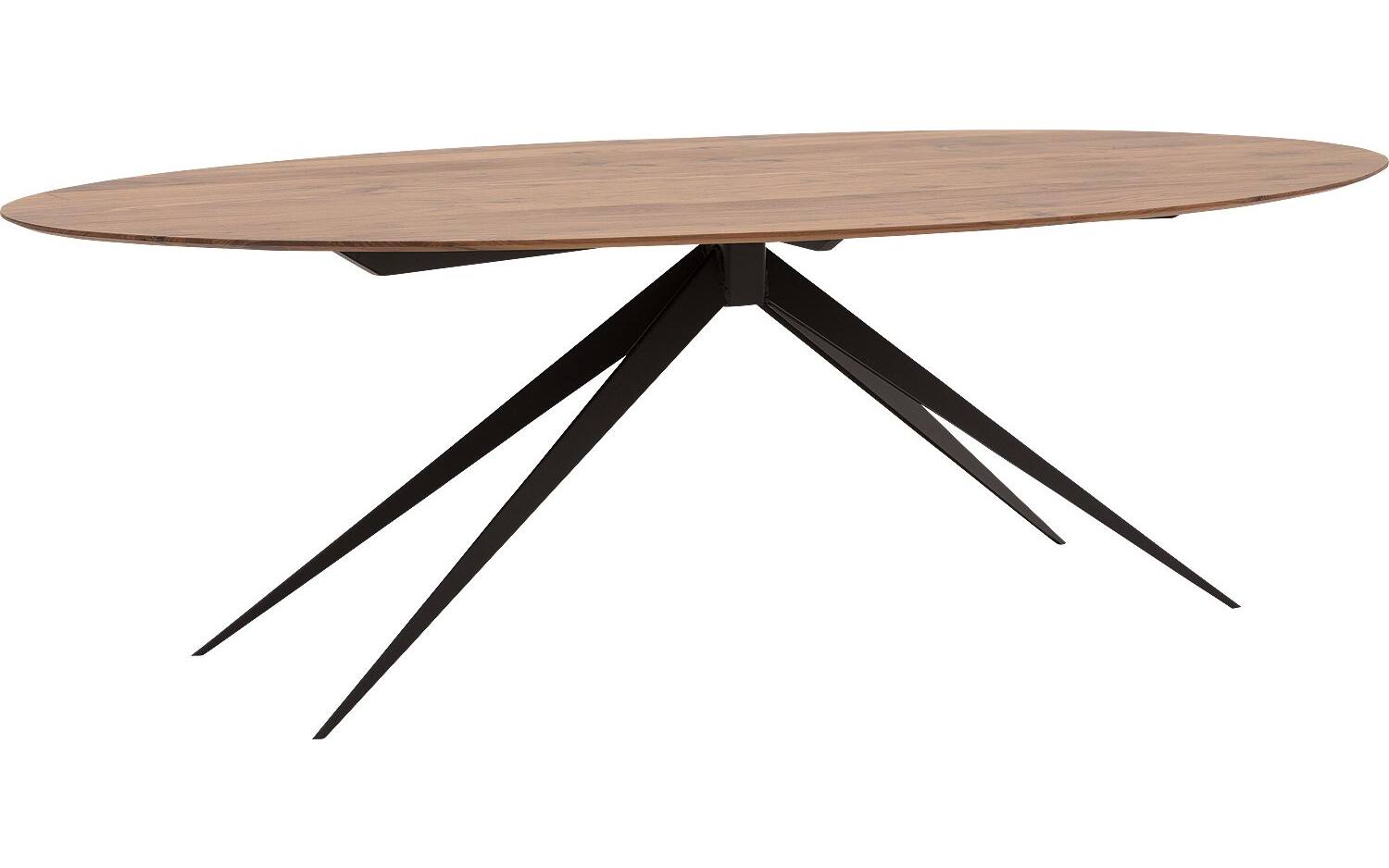 Goossens Excellent Eettafel Ferris, Ovaal 260 x 130 cm - 8718823148497