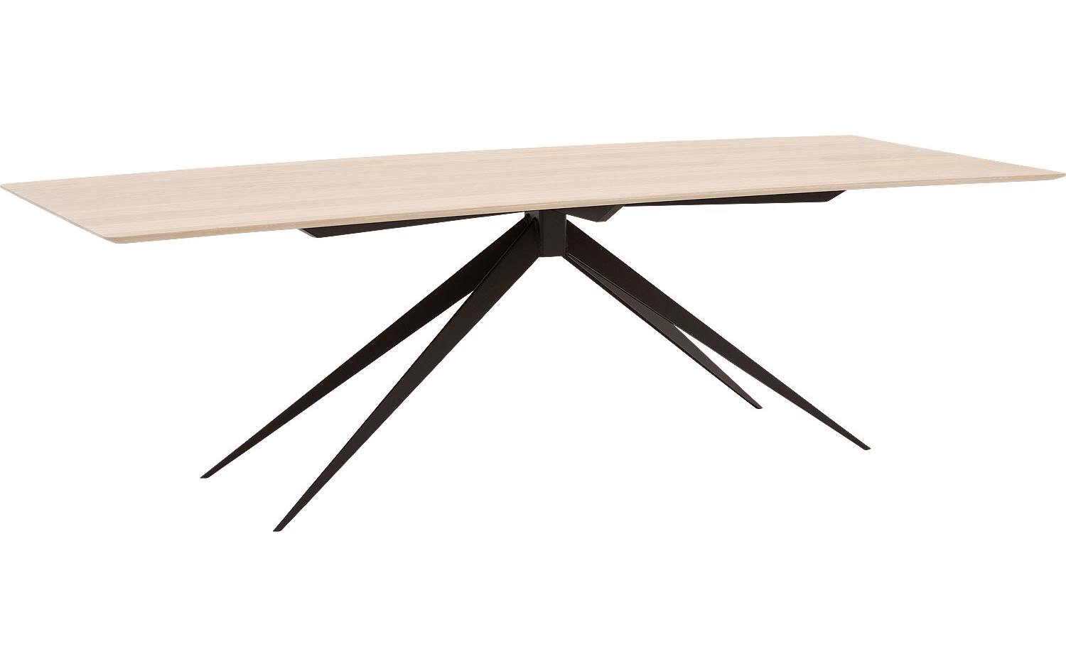 Goossens Excellent Eettafel Ferris, Rechthoekig 260 x 100 cm - 8718823150162