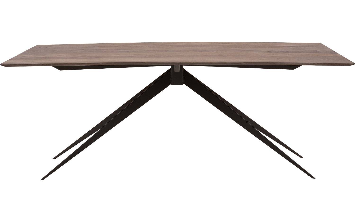 Goossens Excellent Eettafel Ferris, Rechthoekig 180 x 100 cm - 8718823144536