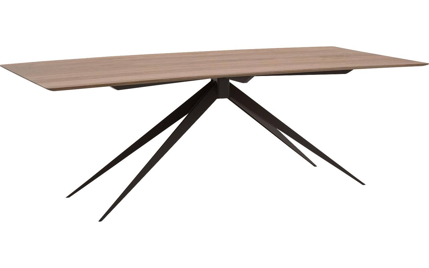 Goossens Excellent Eettafel Ferris, Rechthoekig 220 x 100 cm - 8718823145700