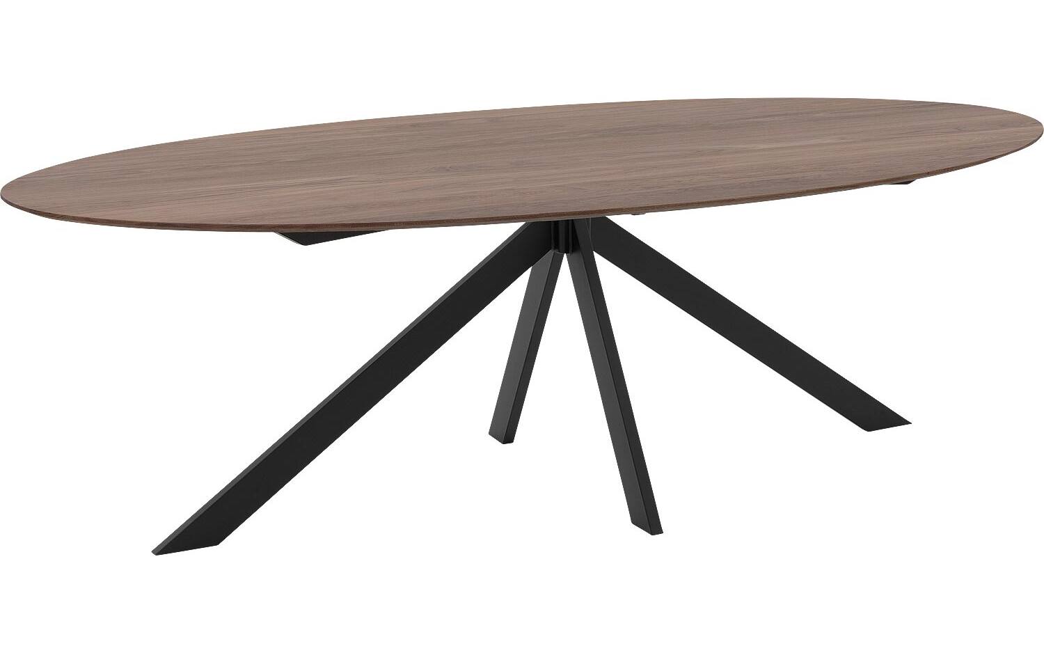 Goossens Excellent Eettafel Uniek, Ovaal 260 x 120 cm - 8718823144956