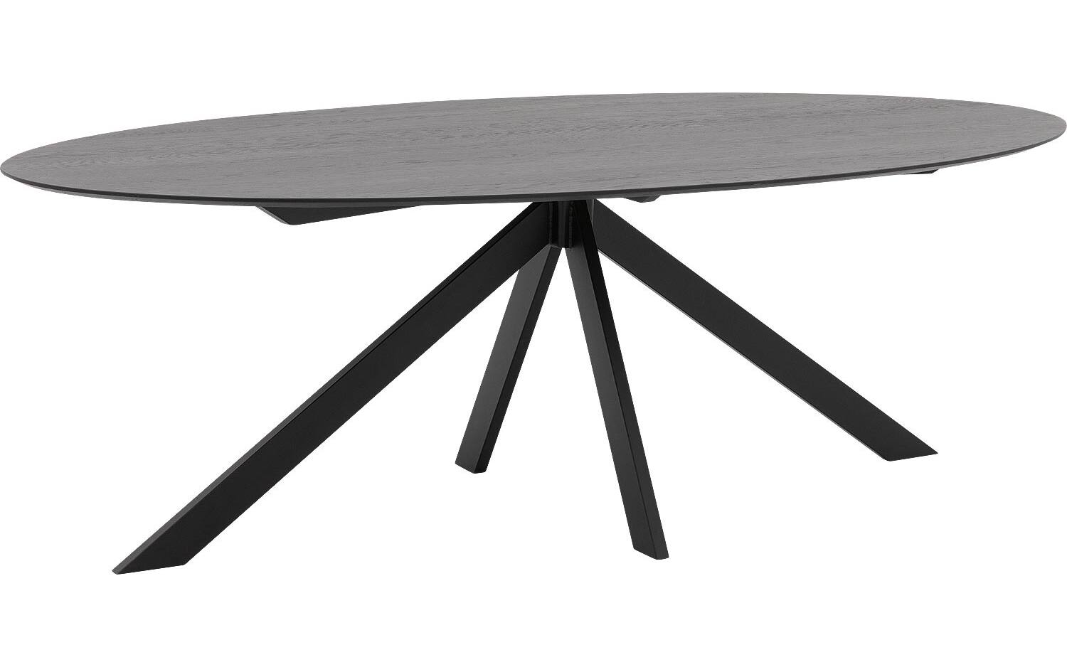 Goossens Excellent Eettafel Ferris Piramide Poot, Ovaal 240 x 130 cm - 8718823145229