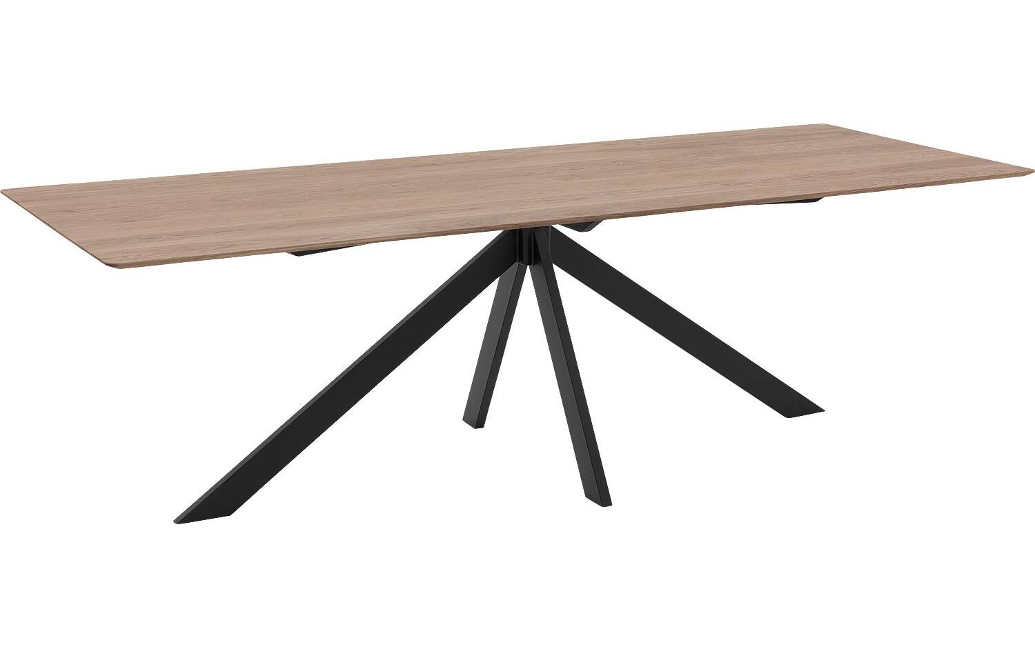 Goossens Excellent Eettafel Ferris Piramide Poot, Rechthoekig 260 x 100 cm - 8718823146004
