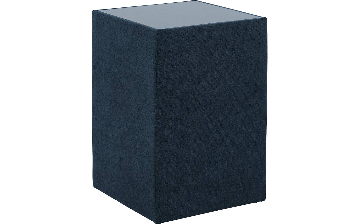 Goossens Hocker Nomade Toendra, Hocker met inleg glasblad - 8718823197327