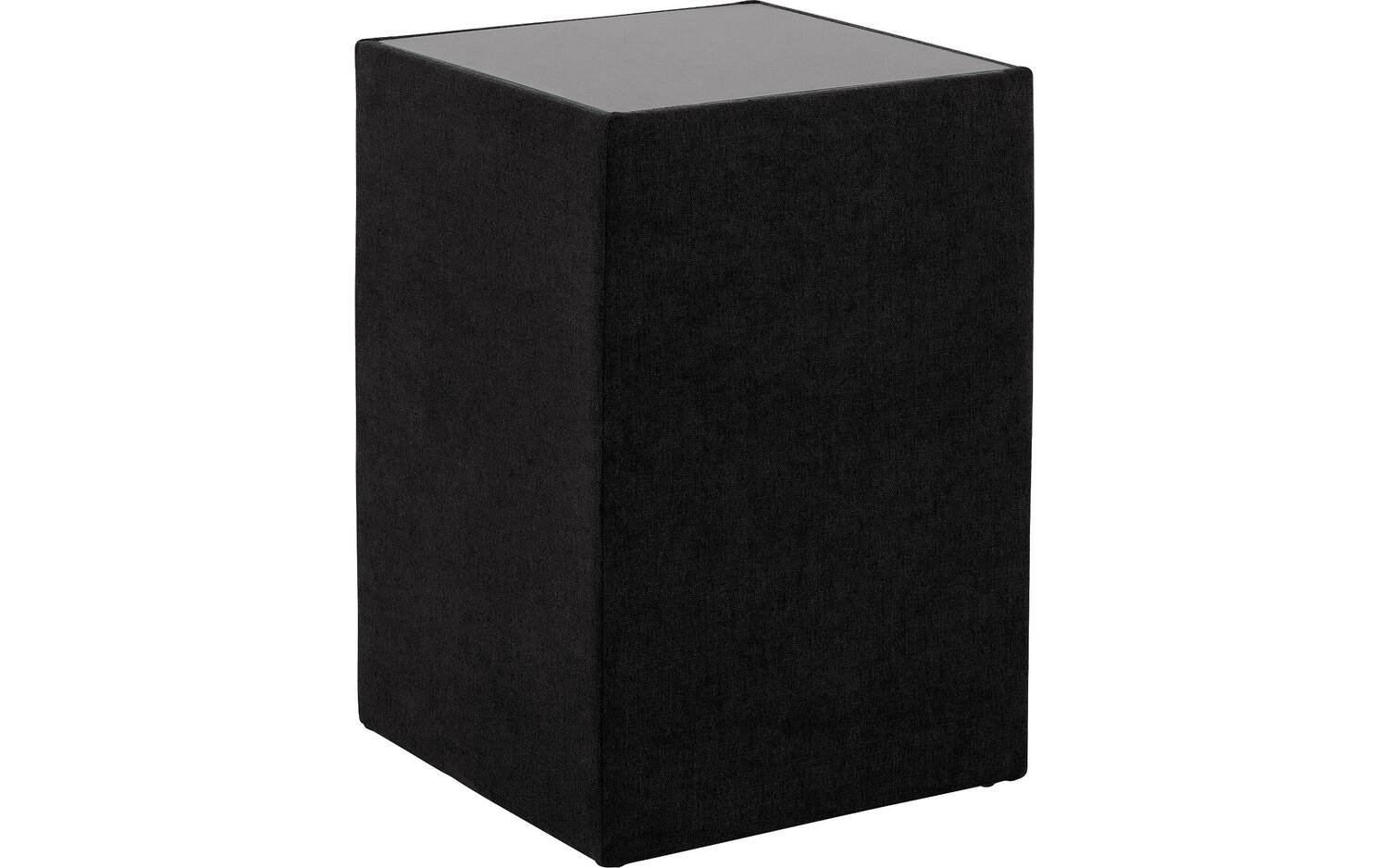 Goossens Hocker Nomade Toendra, Hocker met inleg glasblad - 8718823197310