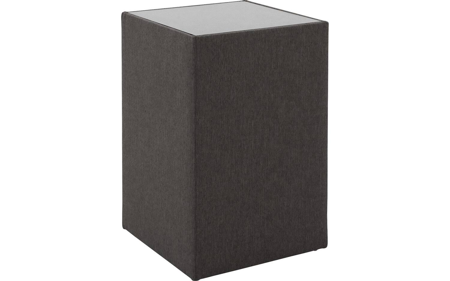 Goossens Hocker Briljant Hotel, Hocker met inleg glasblad - 8718823188400