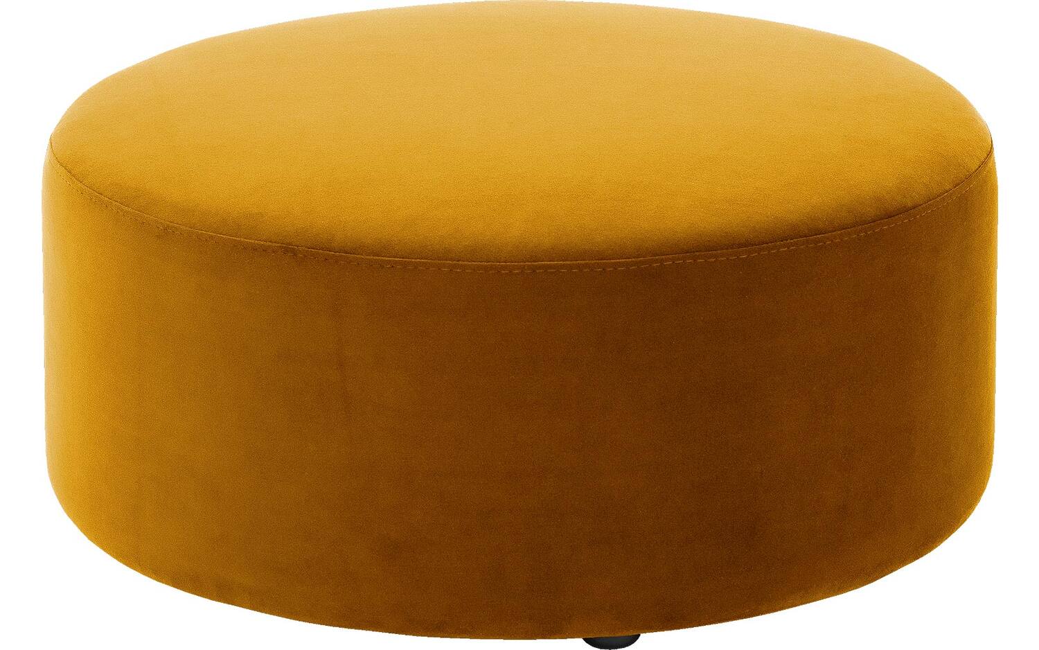 Goossens Poef Arendal, Poef ø 70 cm - 30 cm hoog - 8718823166057