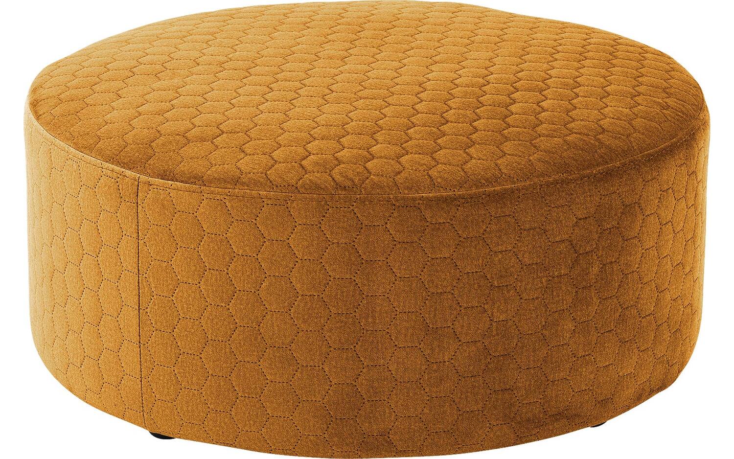 Goossens Poef Arendal, Poef ø 70 cm - 30 cm hoog - 8718823166101