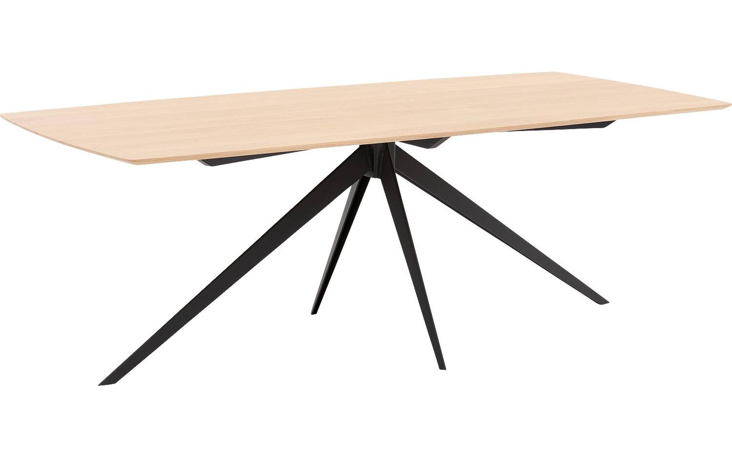 Goossens Excellent Eettafel Floyd, Semi rechthoekig 240 x 100 cm - 8718823191066