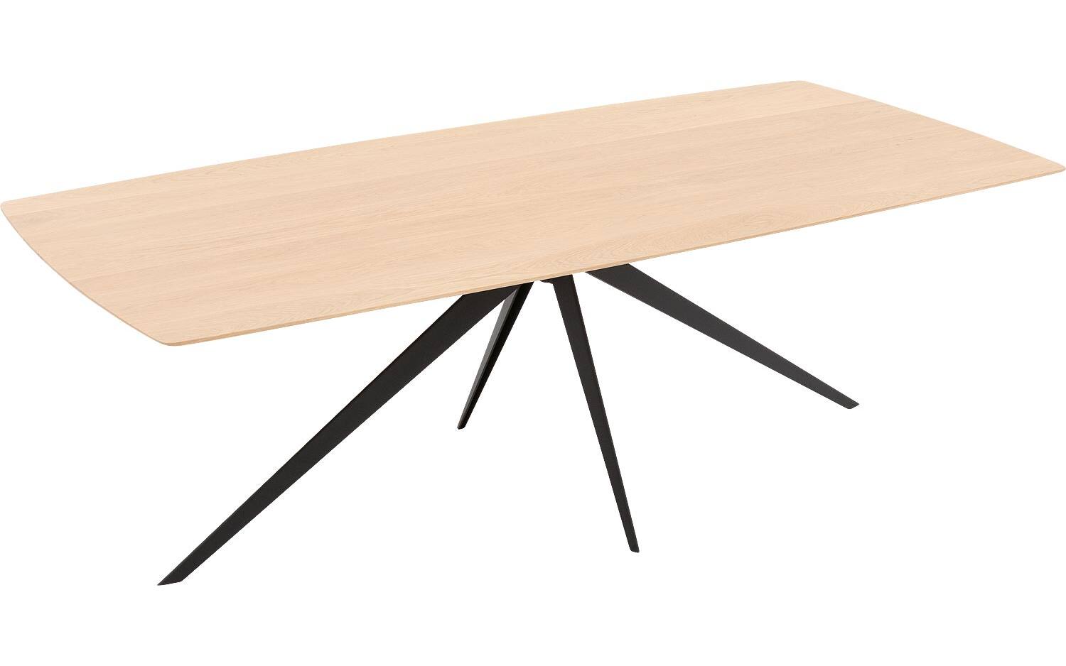 Goossens Excellent Eettafel Uniek, Semi rechthoekig 180 x 100 cm - 8718823335293