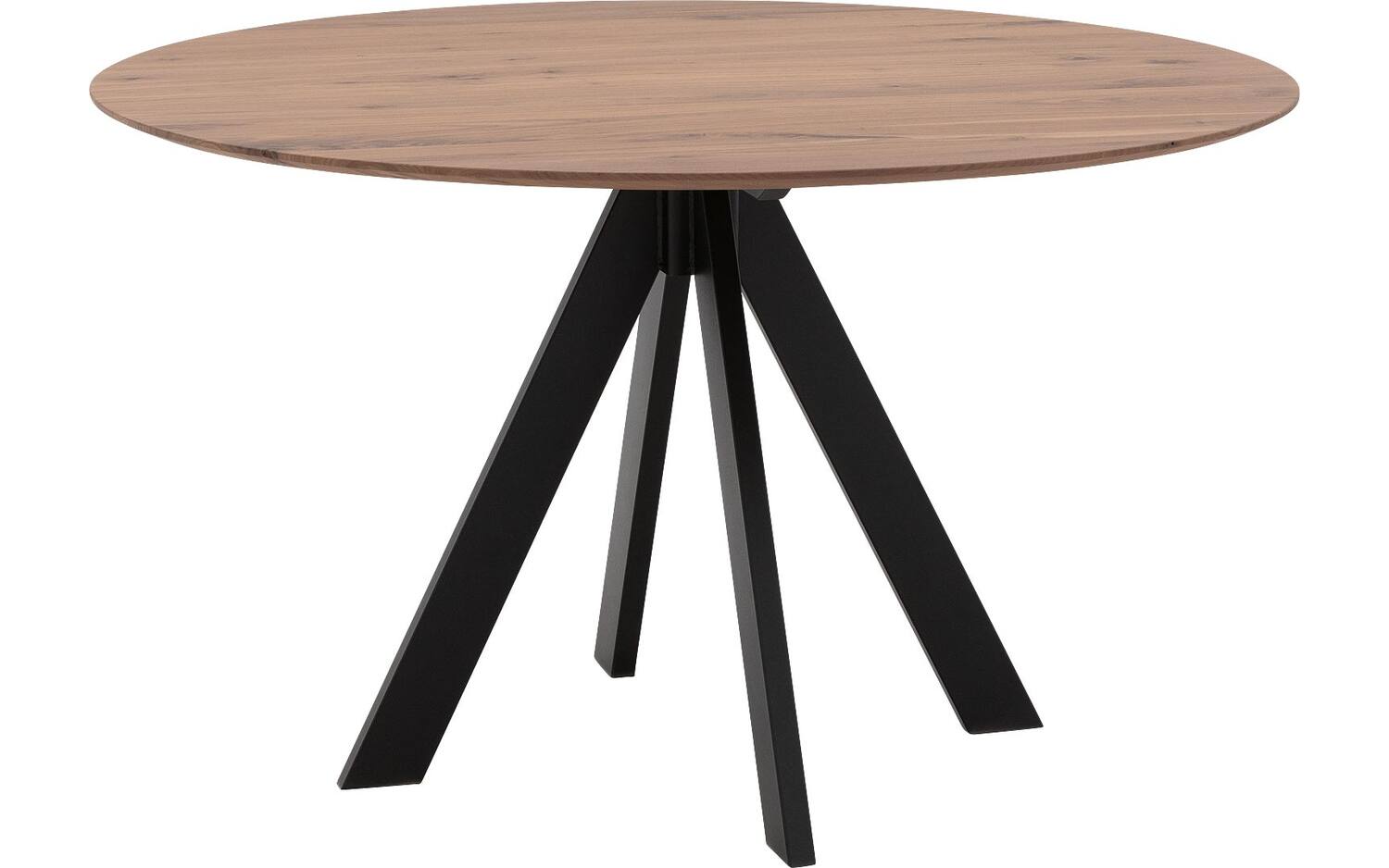 Goossens Excellent Eettafel Ferris Piramide Poot, Rond 130 x 130 cm - 8718823175783