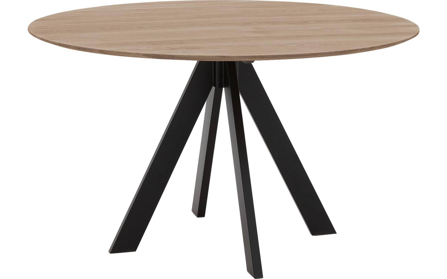 Goossens Excellent Eettafel Ferris Piramide Poot, Rond 130 x 130 cm - 8718823177473