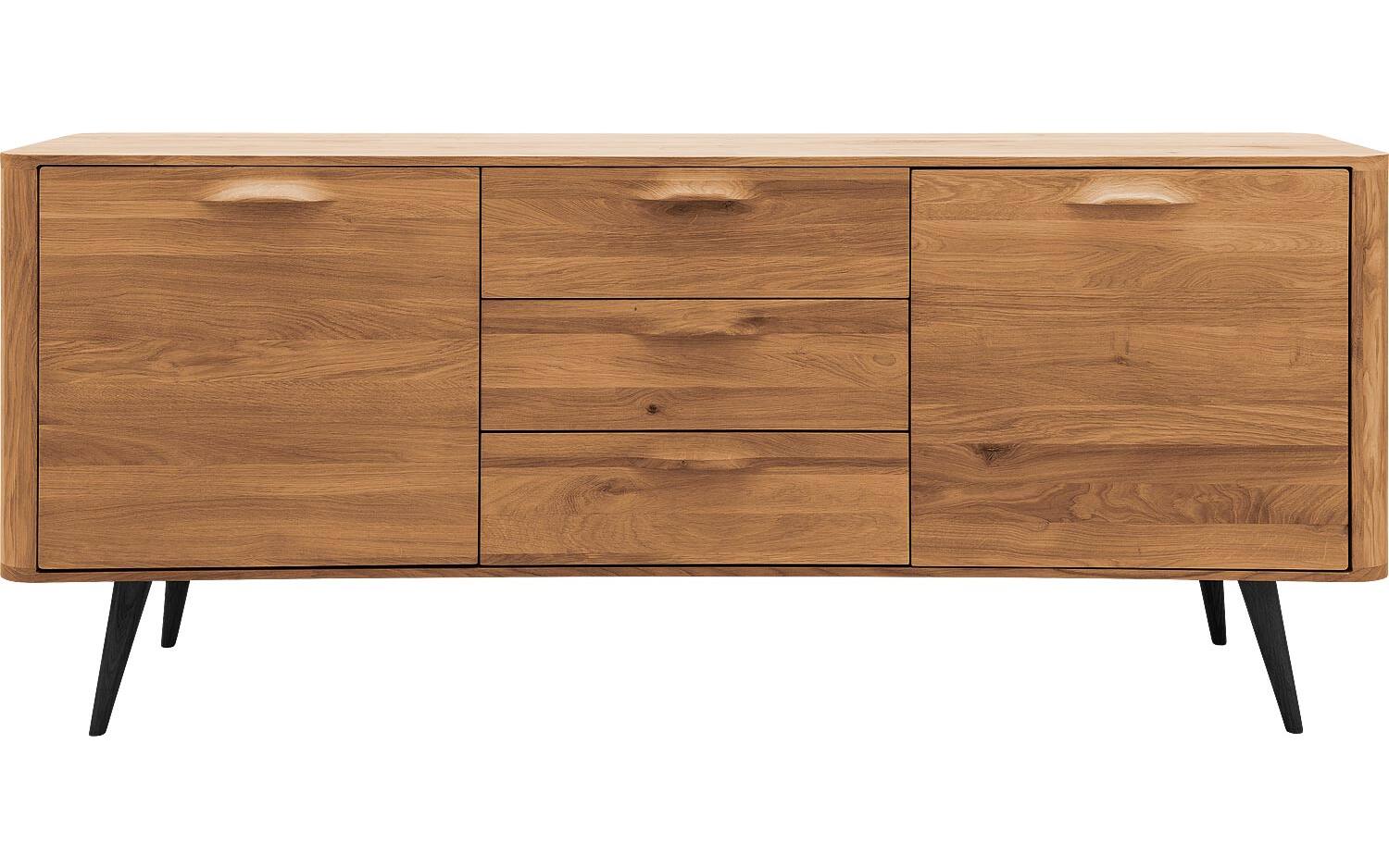 Goossens Dressoir Bjarte, 2 deuren 3 laden - 8718823177626