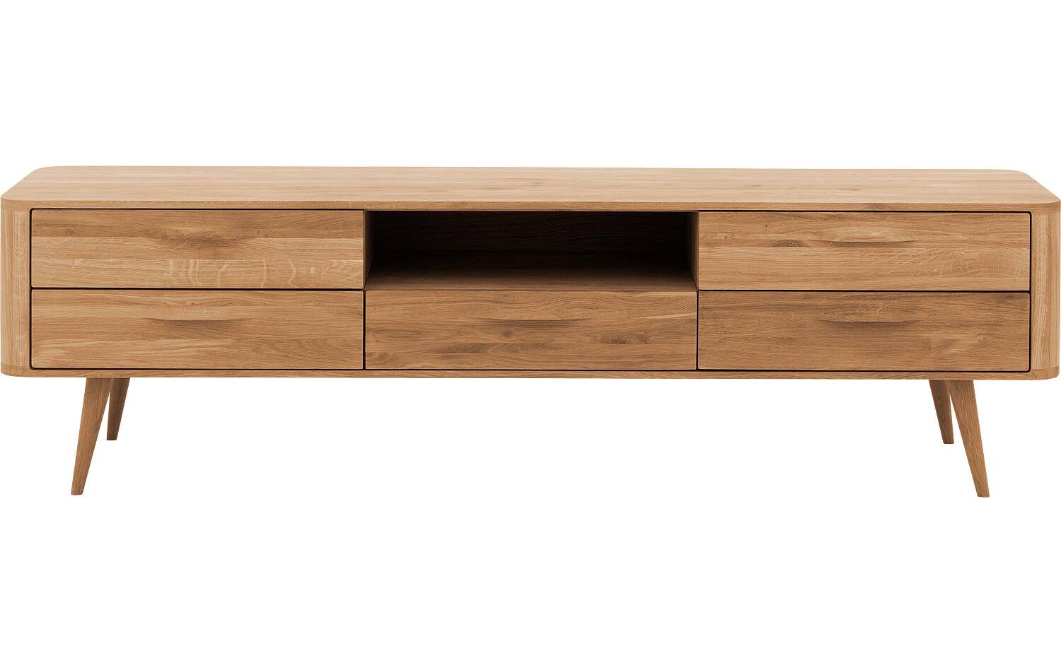 Goossens Tv Meubel Bjarte, 5 laden 1 open vak 180 cm breed - 8718823178203