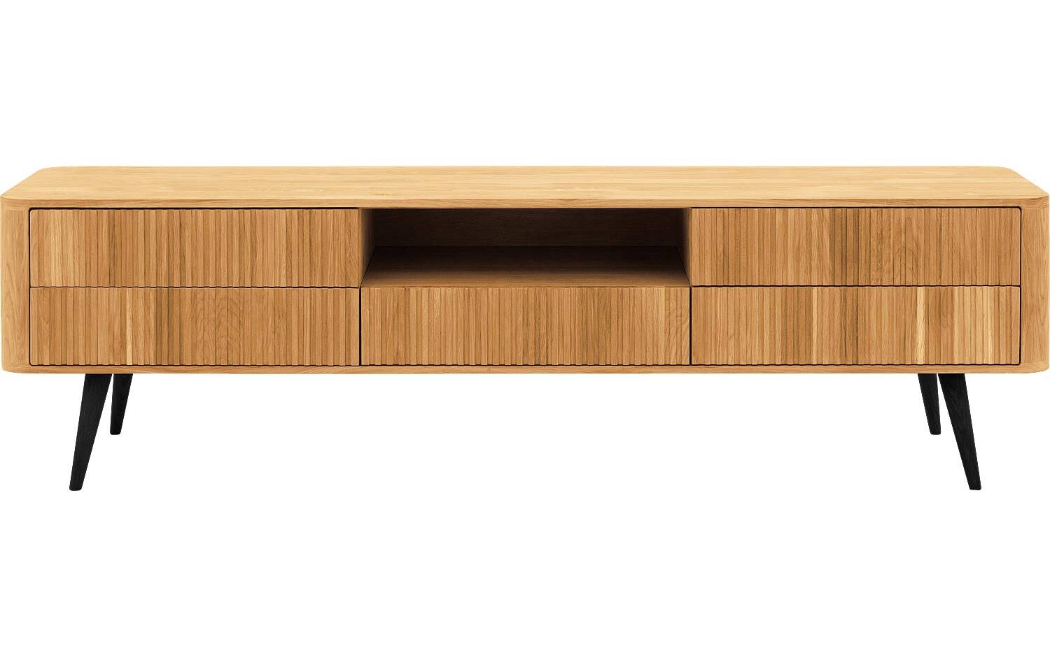 Goossens Tv Meubel Seppe, 5 laden 1 open vak 180 cm breed - 8718823183931