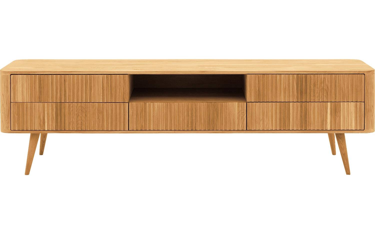 Goossens Tv Meubel Seppe, 5 laden 1 open vak 180 cm breed - 8718823183900