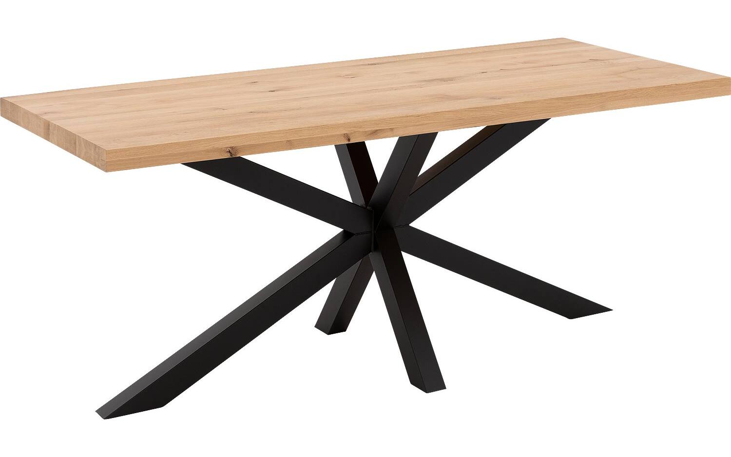 Goossens Eettafel Blade, Strak blad 200 x 100 cm 6 cm dik - 8718823189148