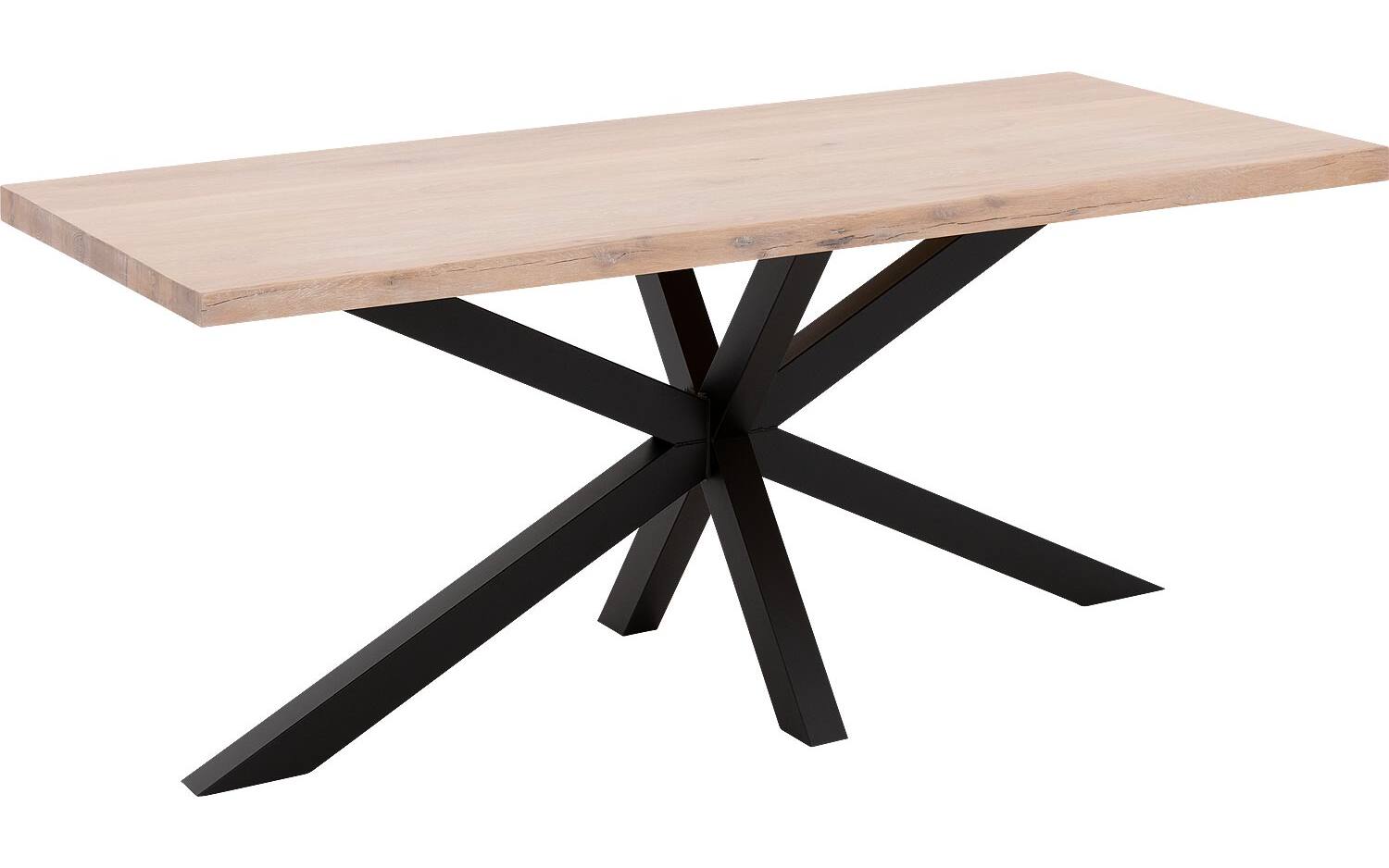 Goossens Eettafel Blade, Strak blad 200 x 100 cm 6 cm dik - 8718823189261