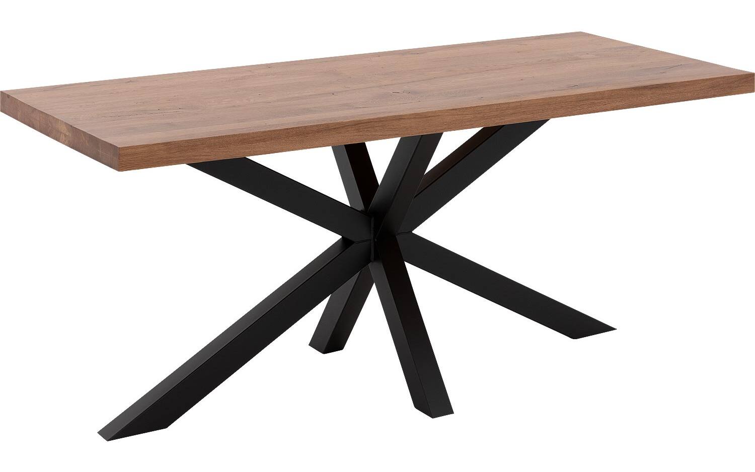 Goossens Eettafel Blade, Strak blad 180 x 90 cm 6 cm dik - 8718823189391