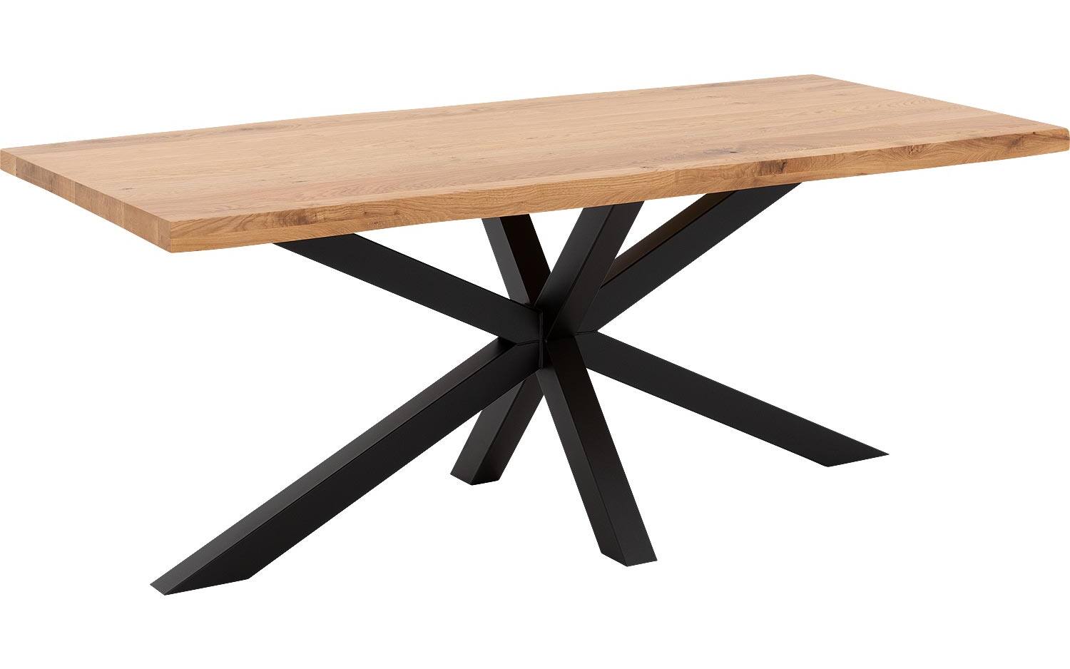 Goossens Eettafel Blade, Boomstamblad 200 x 100 cm 5 cm dik - 8718823189070