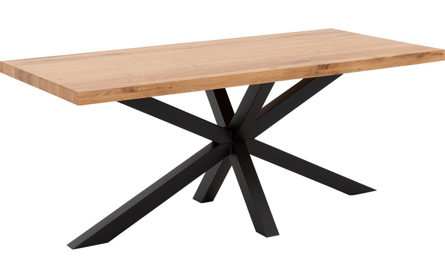 Goossens Eettafel Blade, Strak blad 200 x 100 cm 6 cm dik - 8718823189667