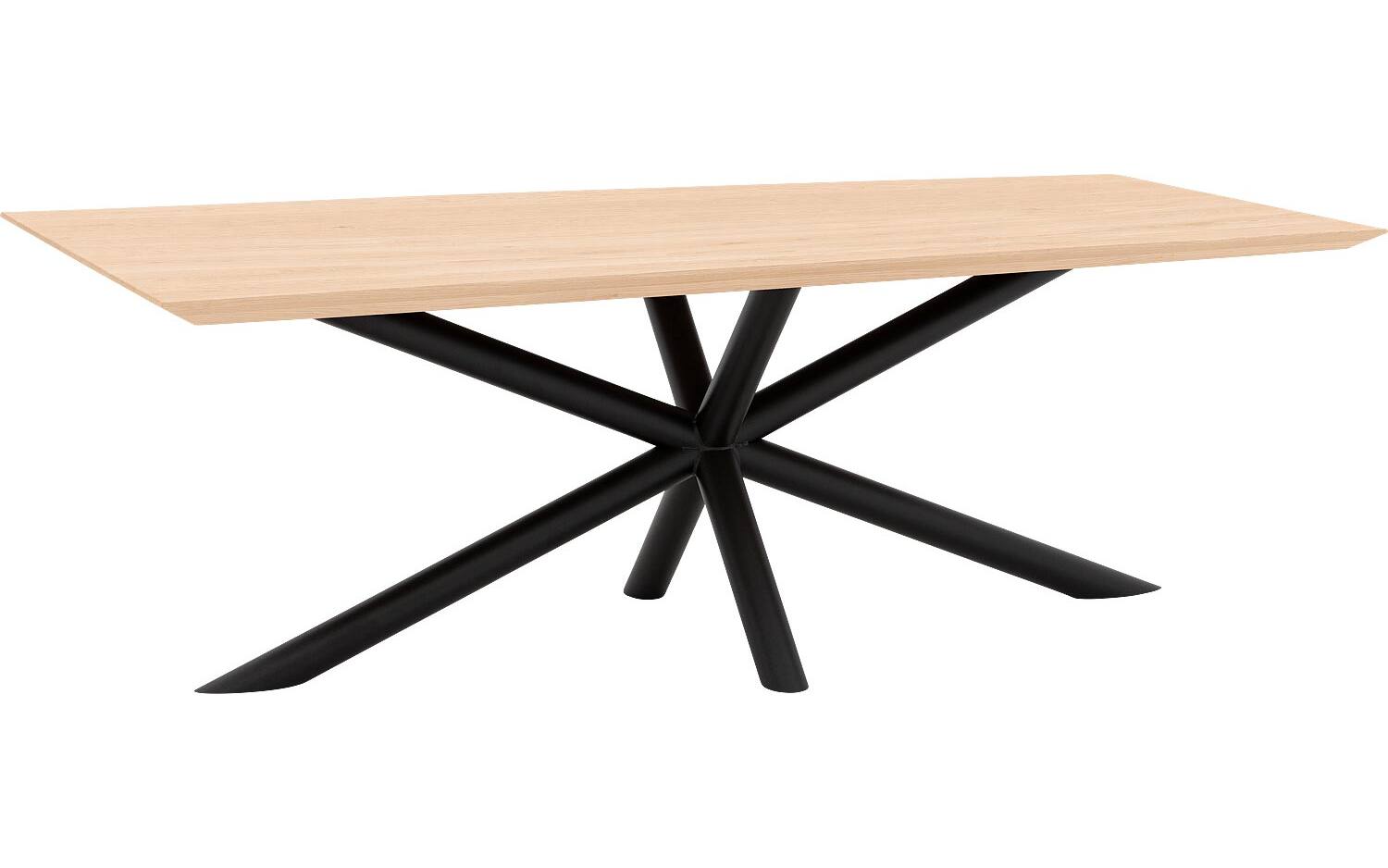 Goossens Excellent Eettafel Gs-1302, 220 x 100 cm rechthoekig - 8718823194166