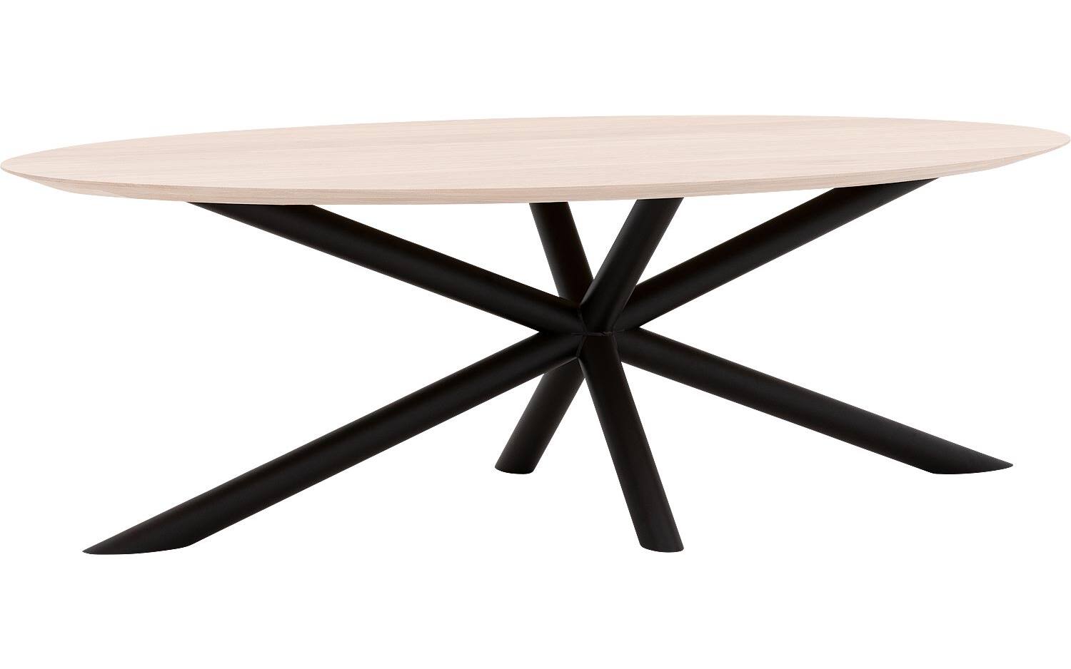 Goossens Excellent Eettafel Gs-1302, Ovaal 240 x 130 cm - 8718823194456