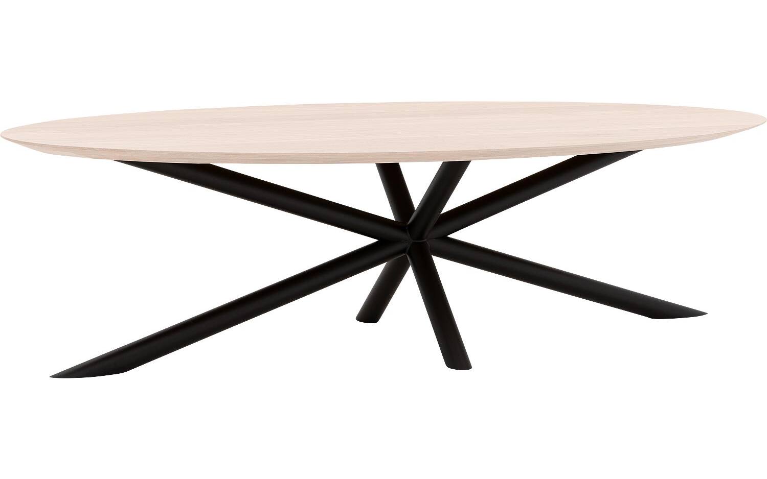 Goossens Excellent Eettafel Gs-1302, Ovaal 280 x 130 cm - 8718823194470