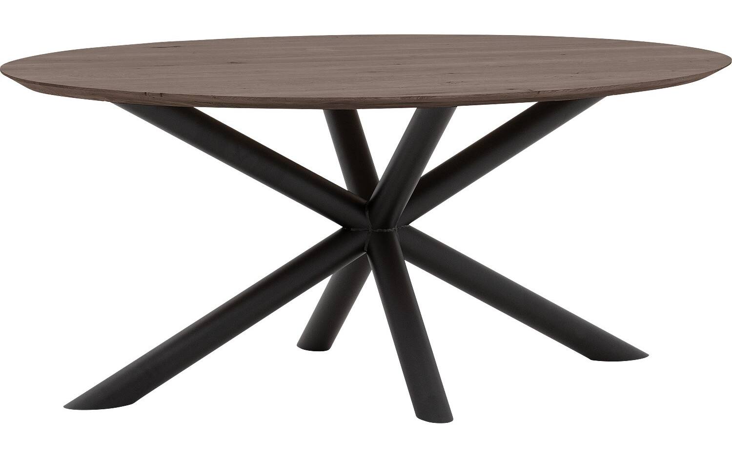 Goossens Excellent Eettafel Gs-1302, Ovaal 180 x 100 cm - 8718823194494