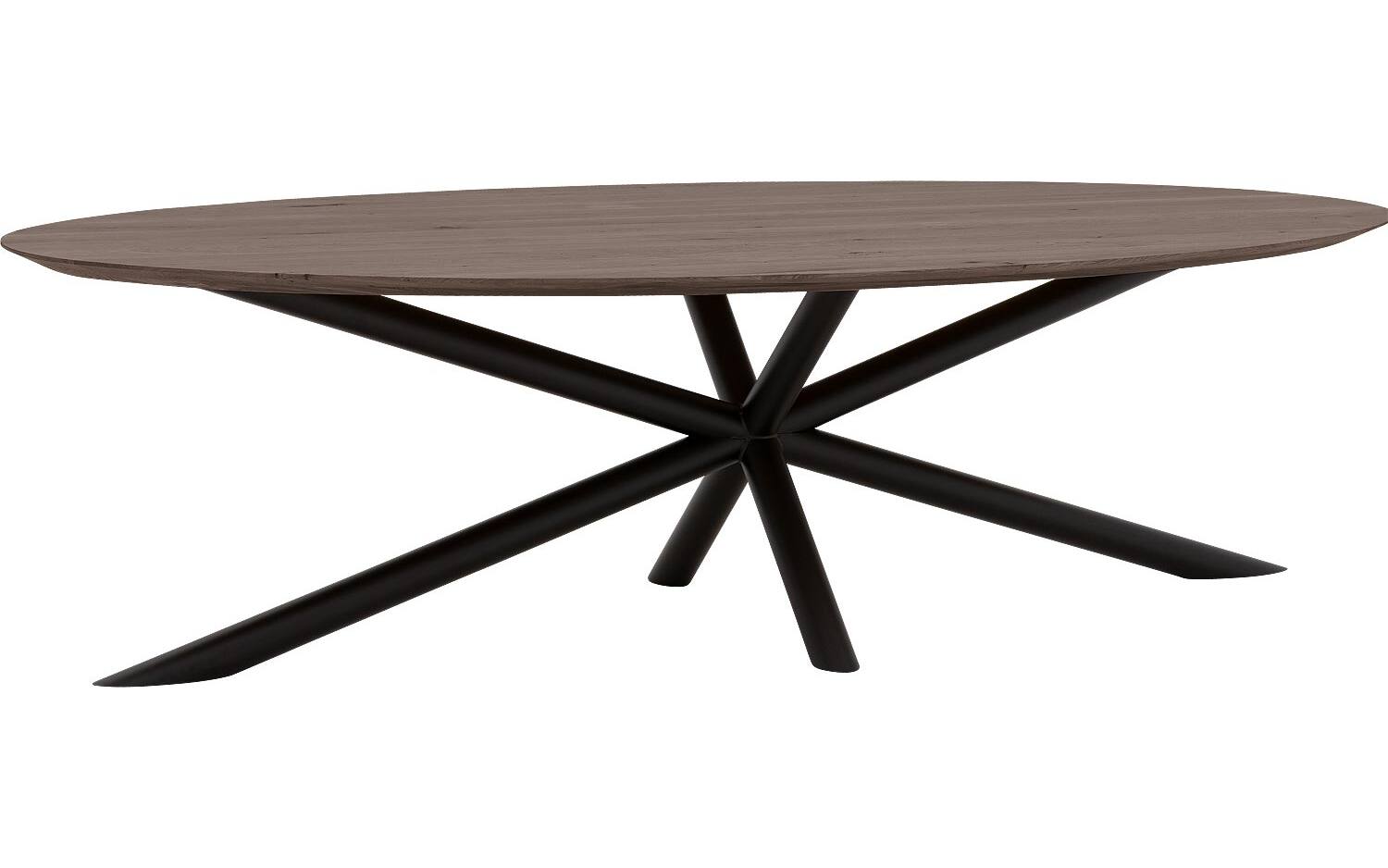 Goossens Excellent Eettafel Gs-1302, Ovaal 280 x 130 cm - 8718823194548