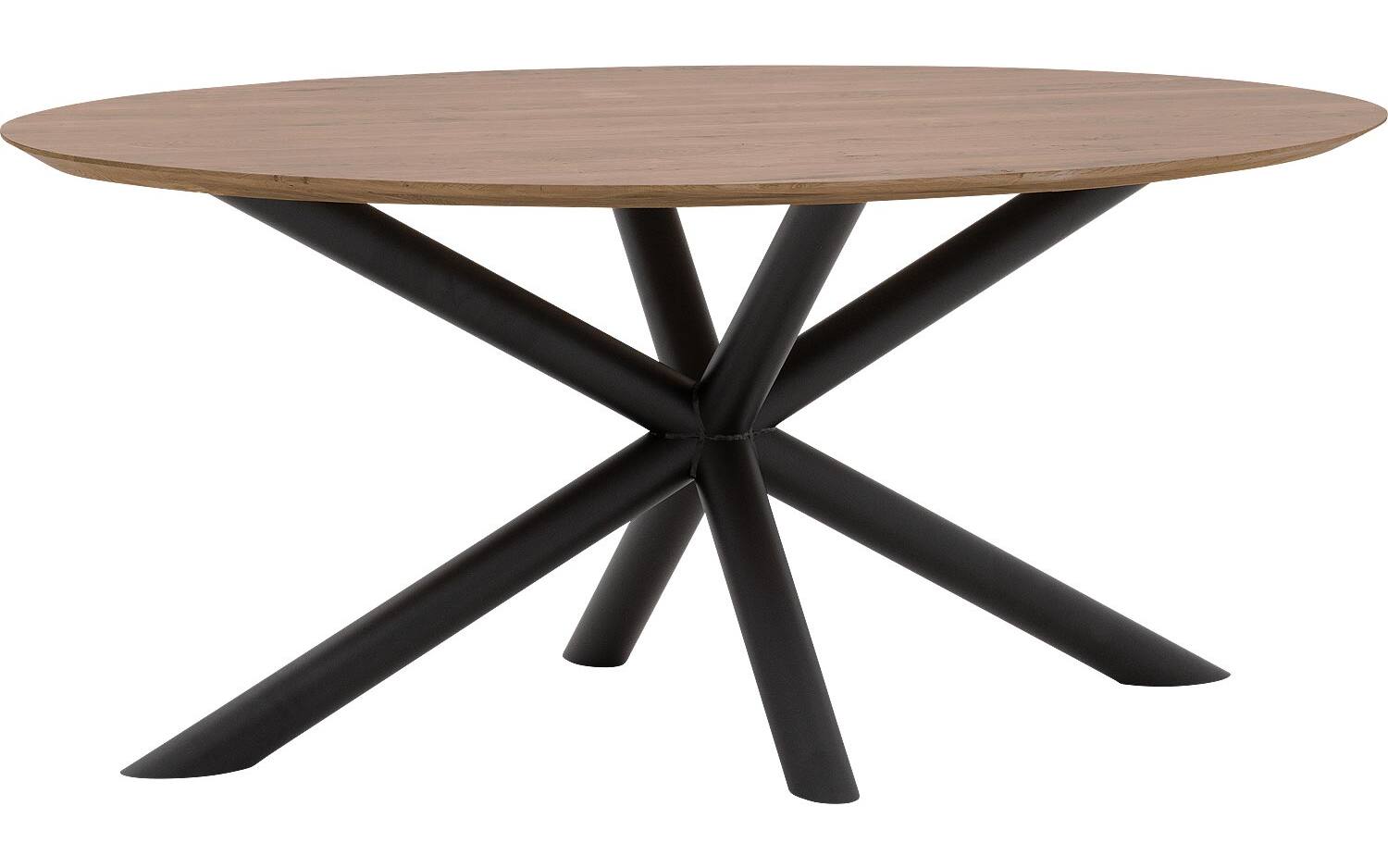 Goossens Excellent Eettafel Gs-1302, Ovaal 180 x 100 cm - 8718823194562