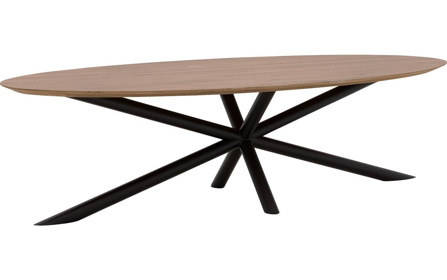 Goossens Excellent Eettafel Gs-1302, Ovaal 280 x 130 cm - 8718823194616