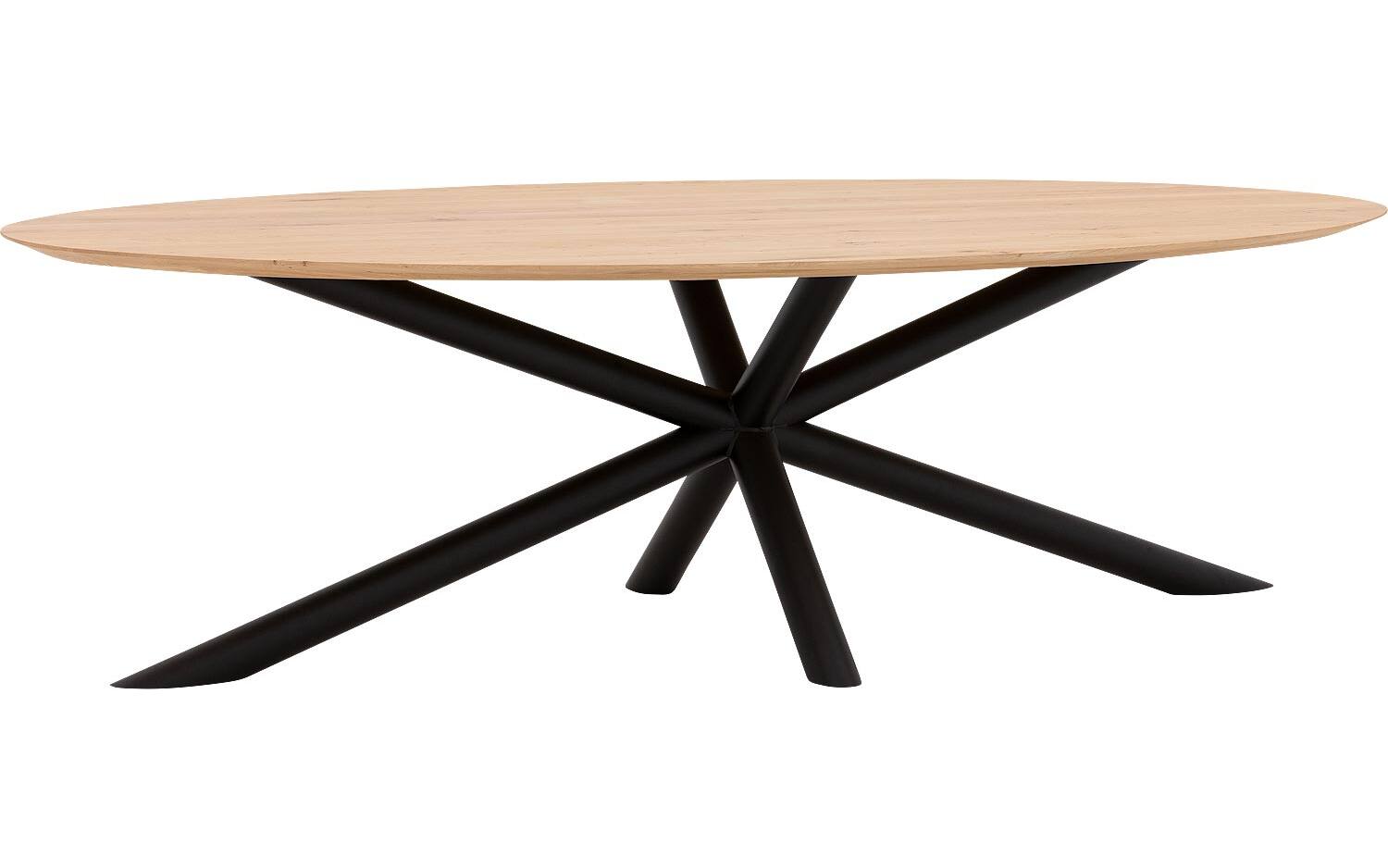 Goossens Excellent Eettafel Gs-1302, Ovaal 260 x 130 cm - 8718823185171