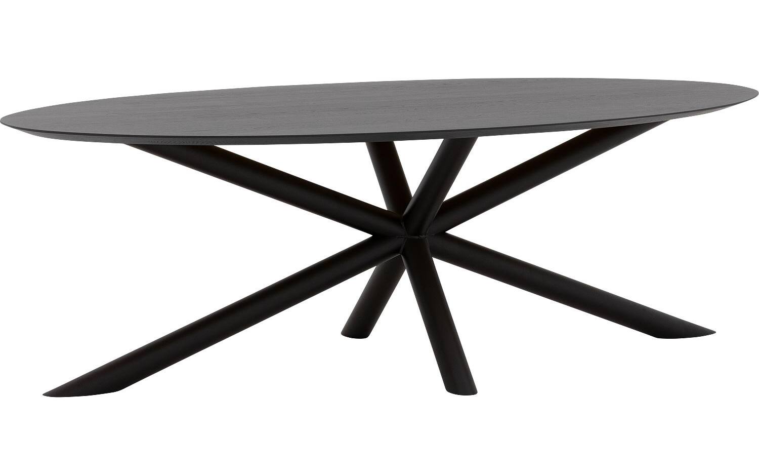 Goossens Excellent Eettafel Gs-1302, Ovaal 240 x 130 cm - 8718823194661