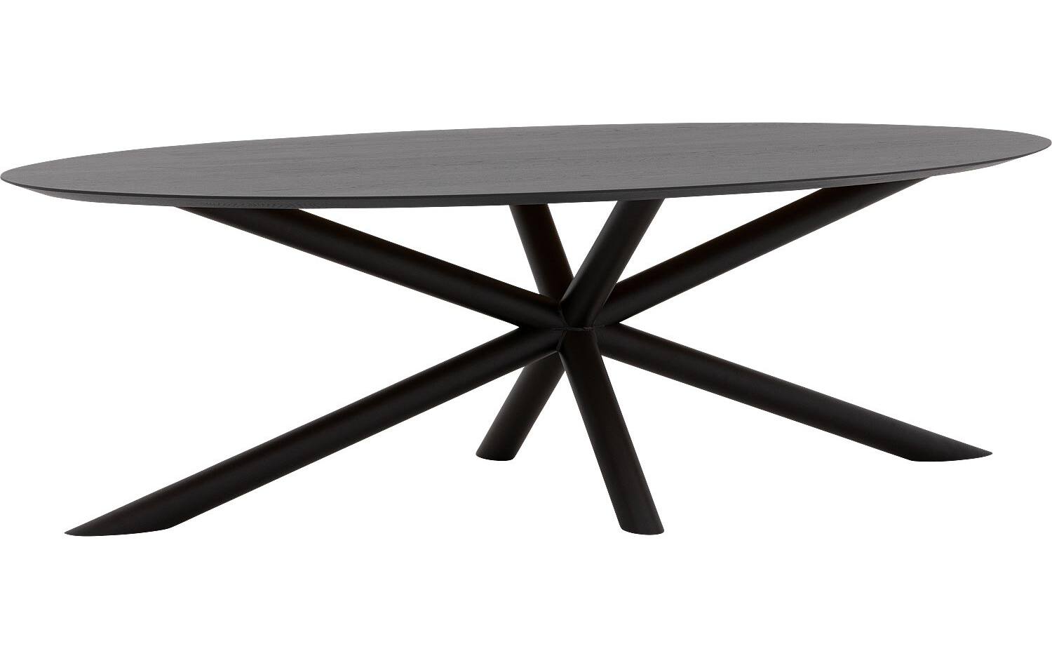 Goossens Excellent Eettafel Gs-1302, Ovaal 260 x 130 cm - 8718823194678