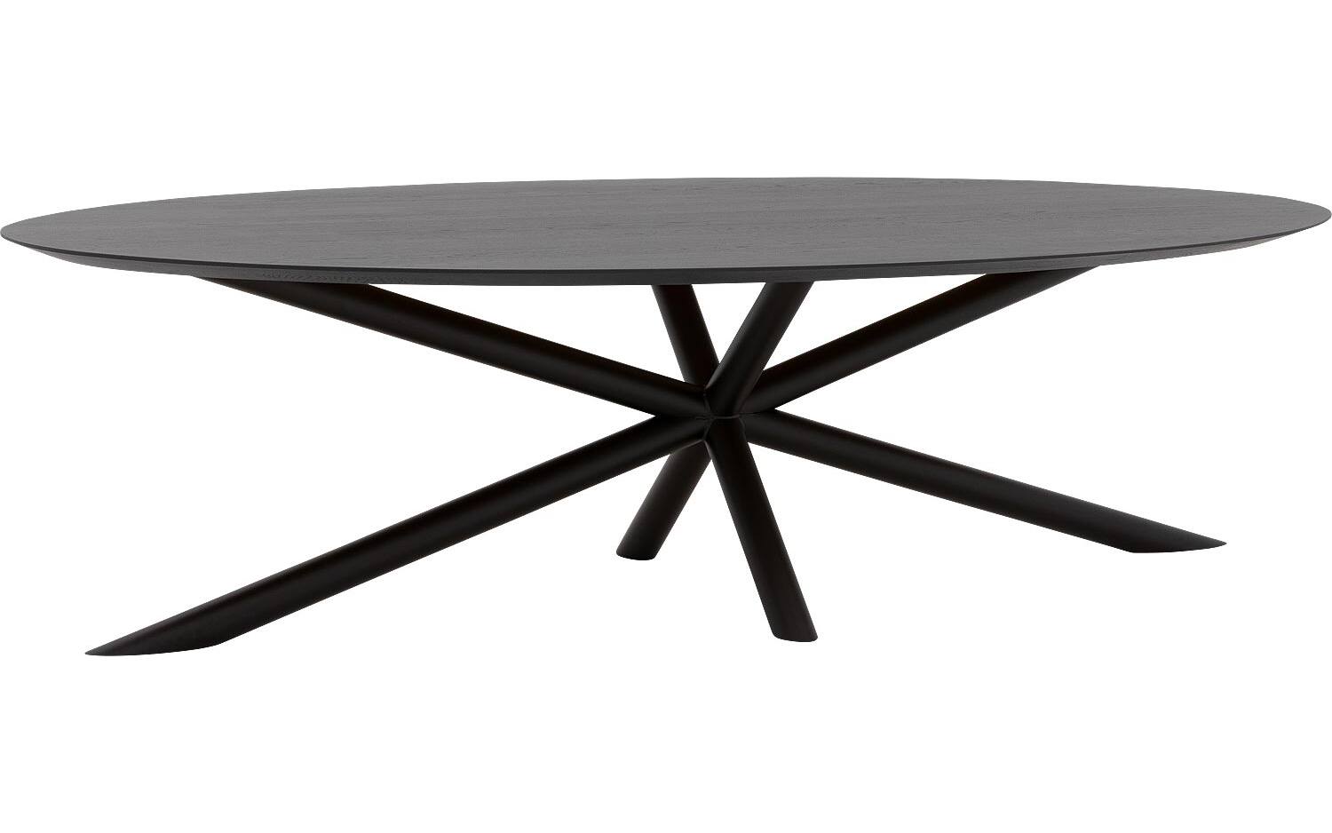 Goossens Excellent Eettafel Gs-1302, Ovaal 280 x 130 cm - 8718823194685