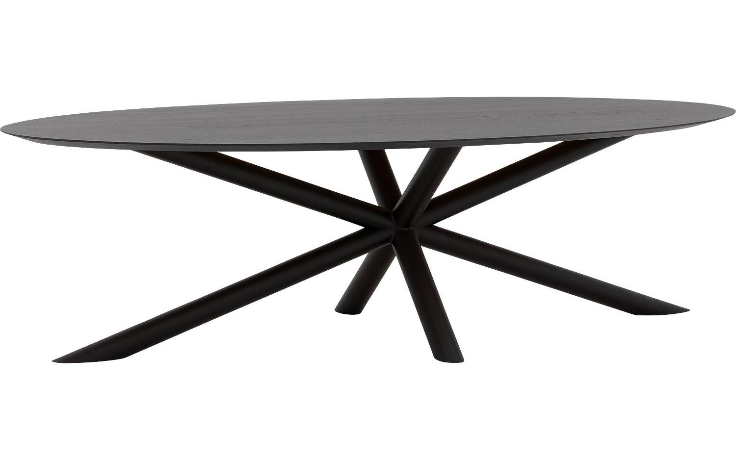 Goossens Excellent Eettafel Gs-1302, Ovaal 300 x 130 cm - 8718823194692