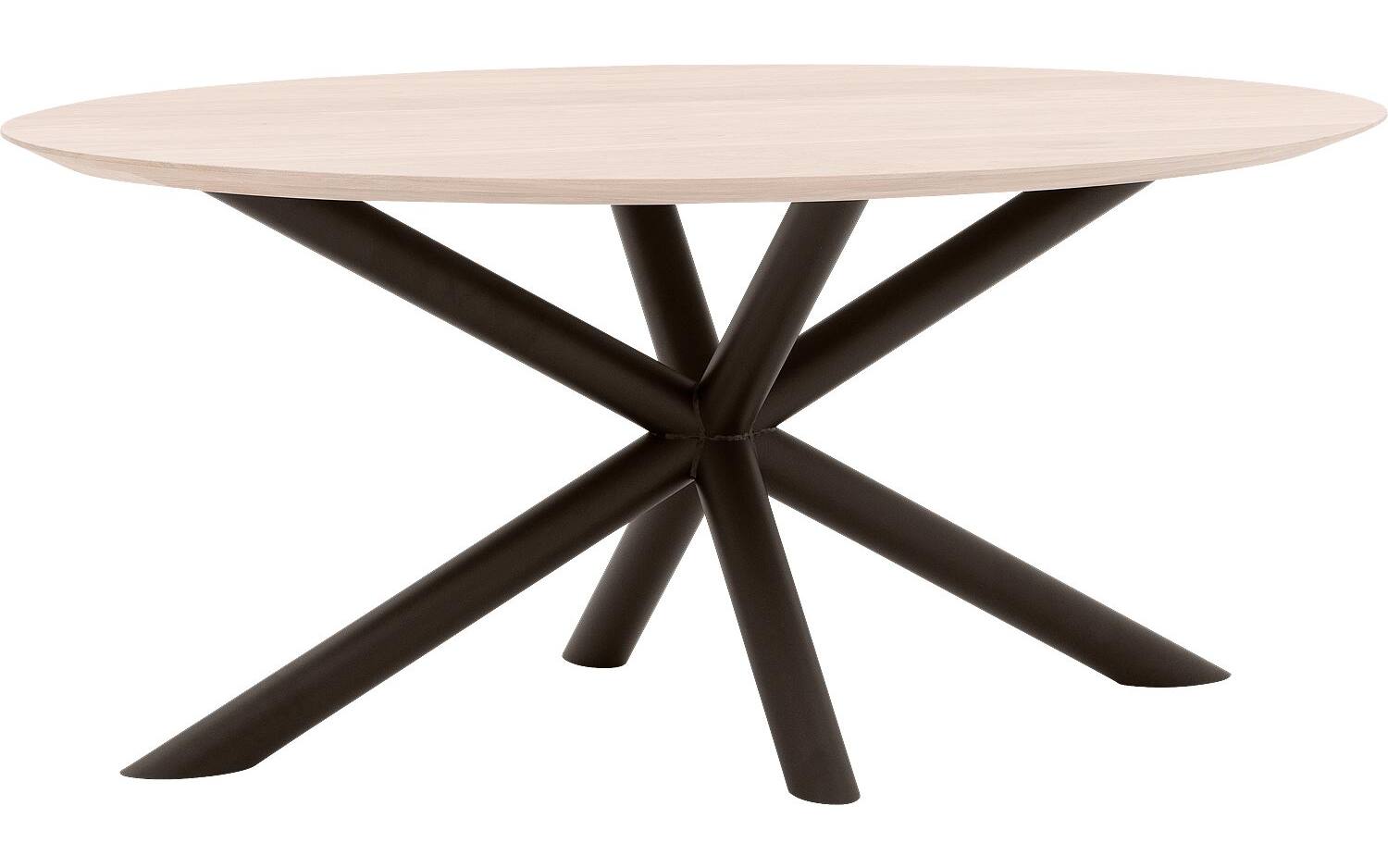 Goossens Excellent Eettafel Gs-1302, Ovaal 180 x 100 cm - 8718823195149