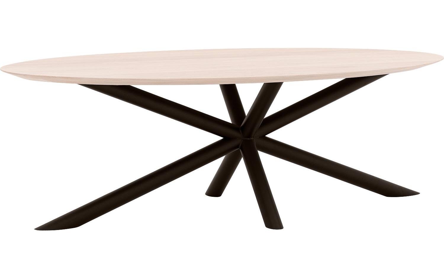 Goossens Excellent Eettafel Gs-1302, Ovaal 240 x 130 cm - 8718823195170